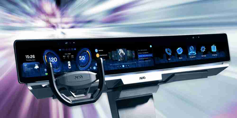 冰球突破开拓前瞻显示技术创新应用，，，，结合优异整合设计能力，，开发智能车载FIDM Plus一体化显示方案，，，让驾驶操作与车内娱乐体验再进化