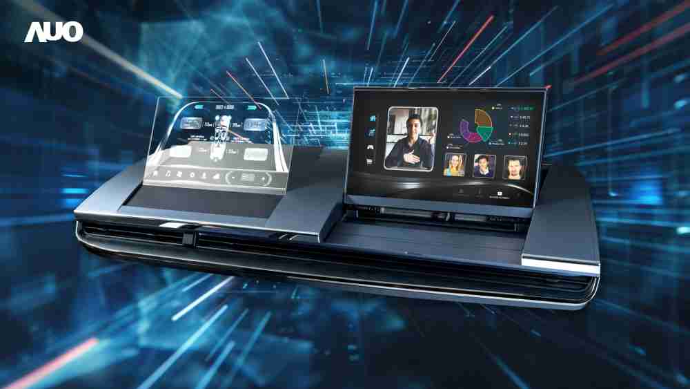 冰球突破Micro LED Display HMI解决方案打造透明Micro LED前座仪表，，，呈现信息并保留驾驶视野开阔；亦为副驾驶座乘客打造收放自如的Micro LED屏幕，，在不影响显示质量的前提于显示区内建镜头，，让用户能与视讯对象直接眼神接触，，提供绝佳的双向沟通体验